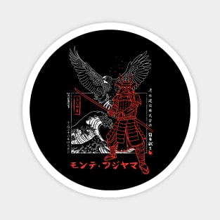 Samurai Eagle Attack Magnet